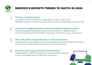 2020年に注目すべきeスポーツのトレンド