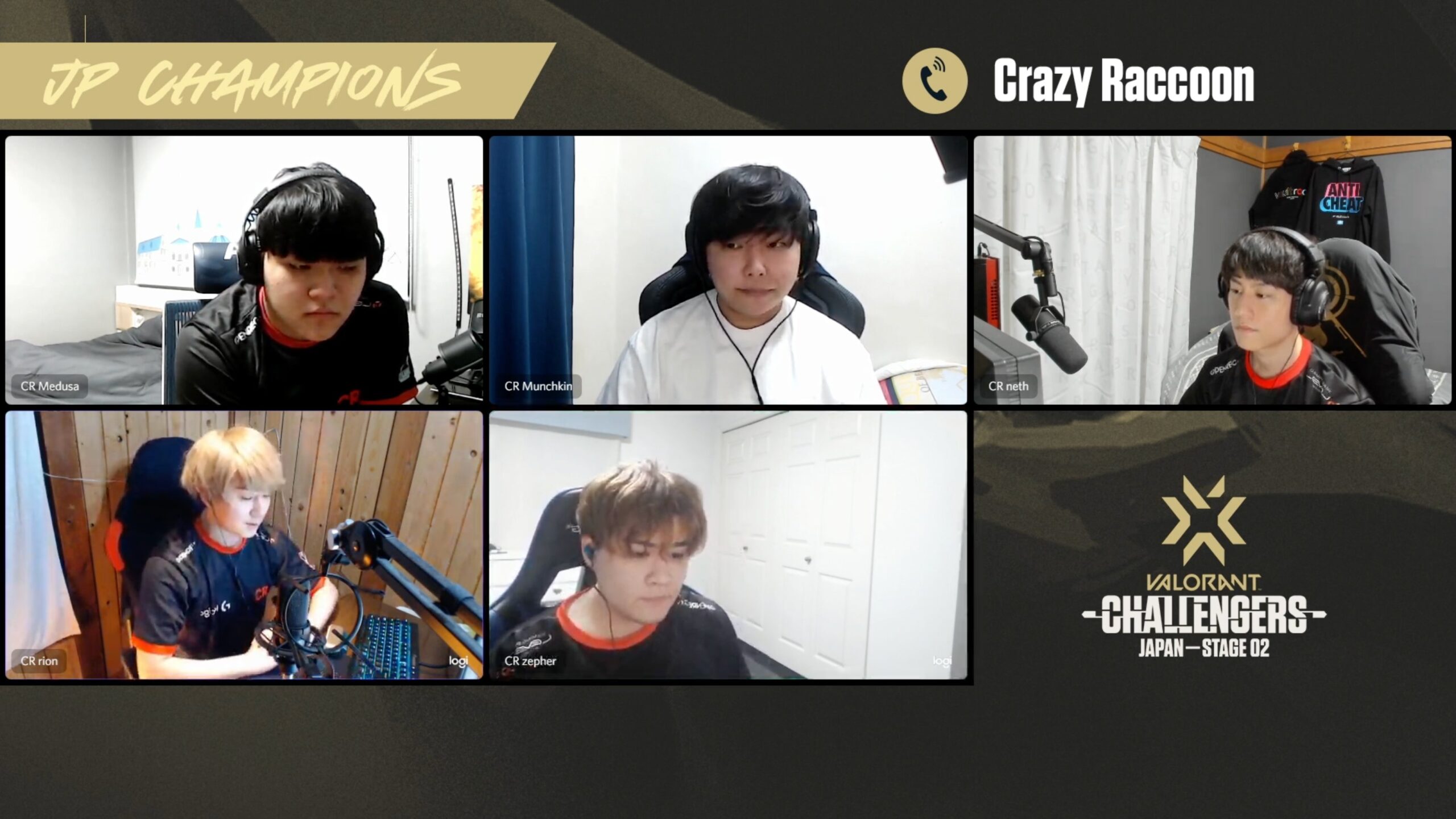 CR 試合後インタビューの様子