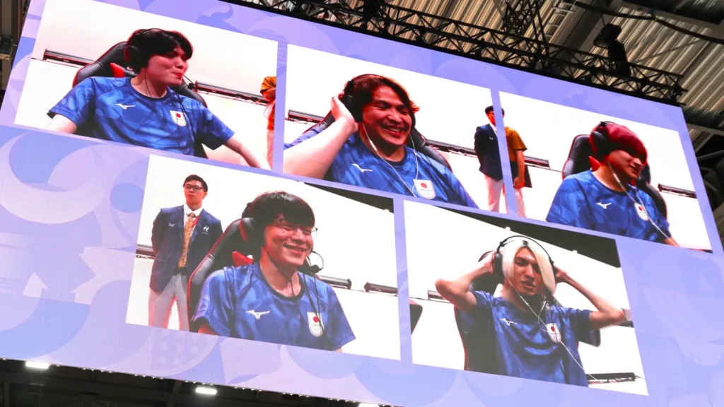 アジア競技大会、ポケモンユナイト、日本代表、小瀬古雄大選手、佐藤博希選手、白川真士佳選手、髙田祥生選手、鳥羽航人選手、東蓮汰選手が金メダルを獲得。
